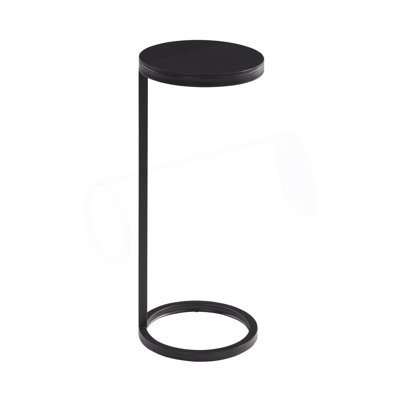 Round Metal Accent Table, Small Table