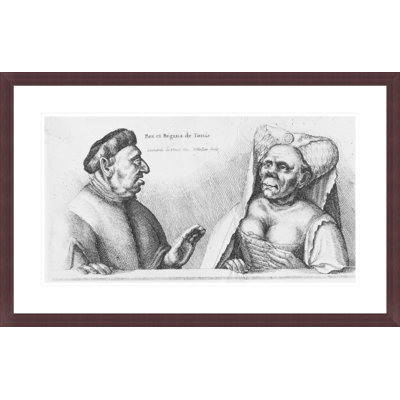 Rex et Regina de Tunis by Leonardo da Vinci -Framed Giclee Print