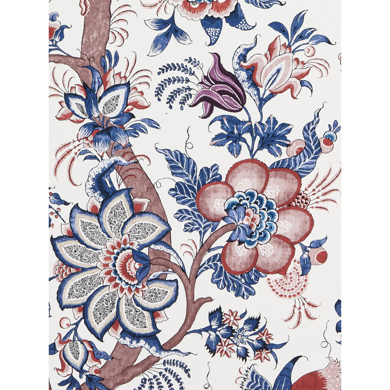 MÉTROPOLITAN Palampore, Rouge multi