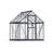 Palram - Canopia Hybrid Walk-In Hobby Polycarbonate Aluminum Frame Greenhouse Kit with Roof Vent-356792576-295826716