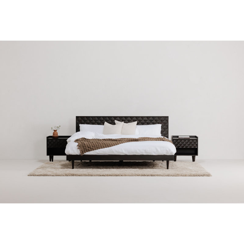Pablo Bed, Queen, Black
