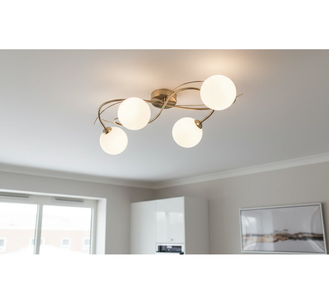 Glass Flush Mount