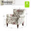 Fauteuil Asul avec garniture cloutée-2074847356