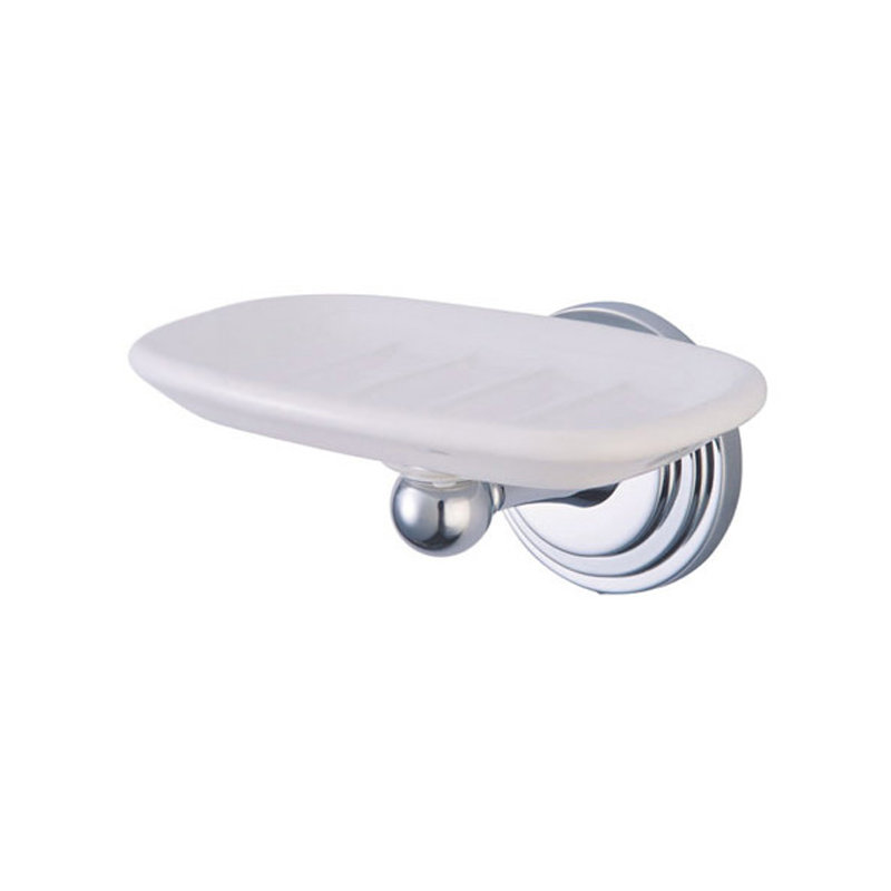 Milano Manhattan Soap Dish, Polished Chrome