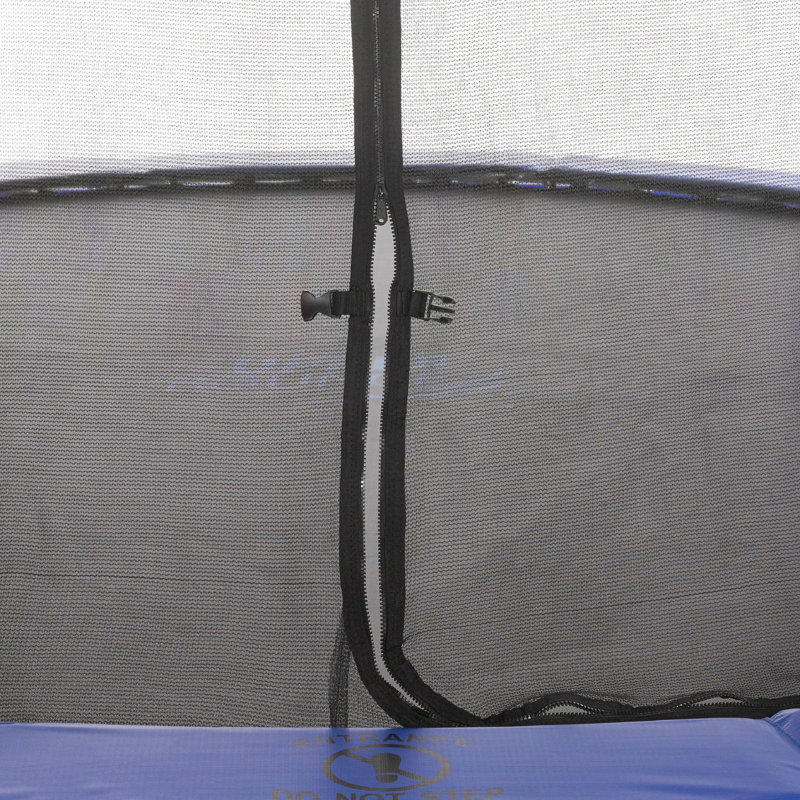 Skytric 15' Large Trampoline with Top Ring Enclosure Set | Garden Outdoor Trampoline with Safety Net