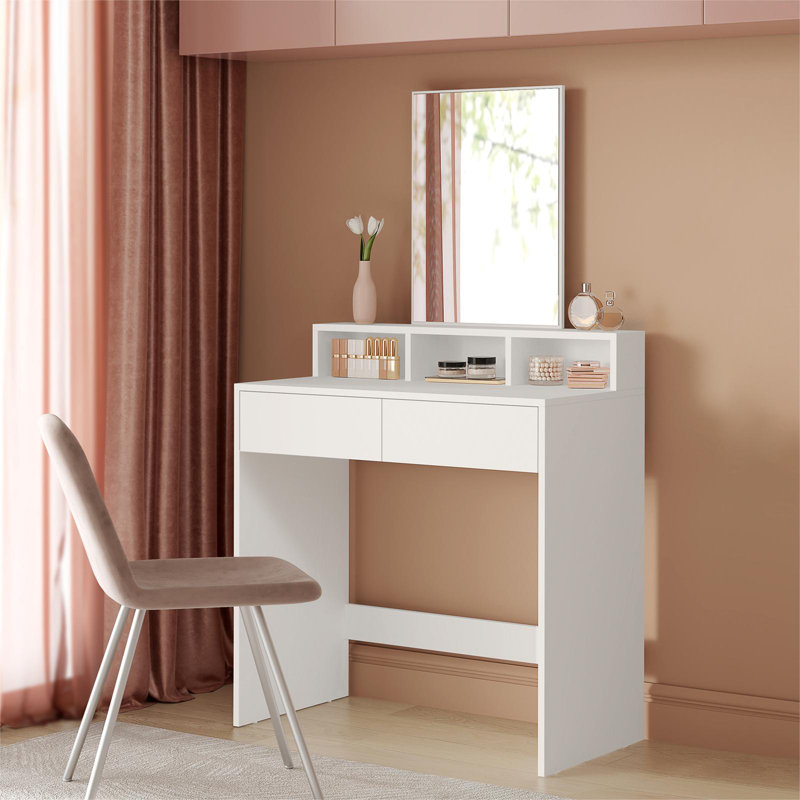 Dondale Dressing Table with Mirror without Stool