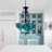3-light Dimmable Tiffany Pendant
