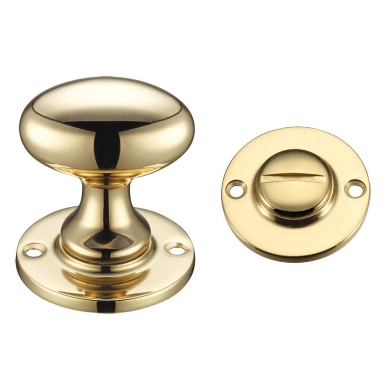 Turn and Release, Polished Brass