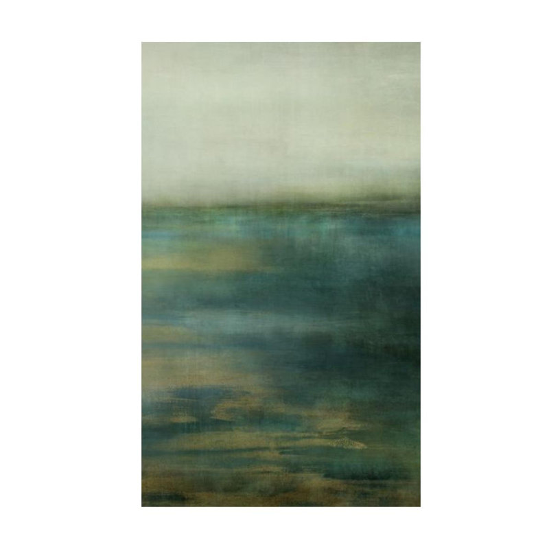 «My Summer with You II» par Emma McCartney - impression, H 50 po x l 30 po x P 1,5 po, Couche de verre