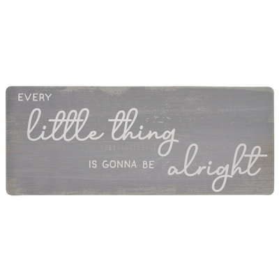 Tapis de bureau «Every Thing Is Alright», par Lil 'Rue