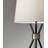 Carmine 60'' Matte Black/Antique Bronze Tripod Floor Lamp