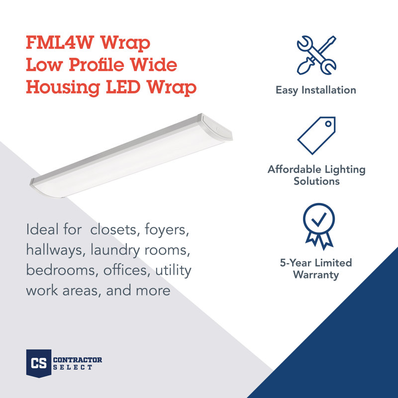 Dimmable Rectangle Wrap Around