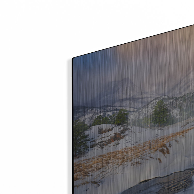 Art mural en métal Millwood Pines, H 12 po x l 12 po