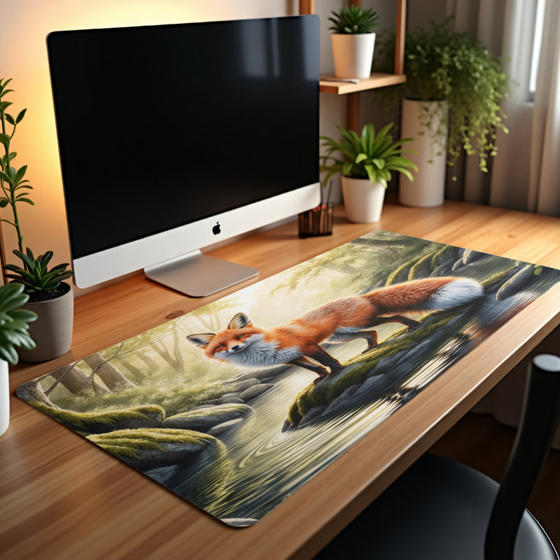 Polyester Desk Pad, 23.6x13.8