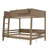 Full Over Full Solid Wood Bunk Bed with Shelves-1752525005-1752525011