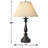 Traditional Madison Bronze Metal USB Table Lamp