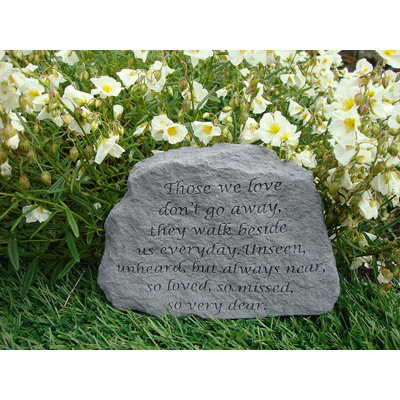 Schumann Concrete Religious & Spiritual Memorial Plaque