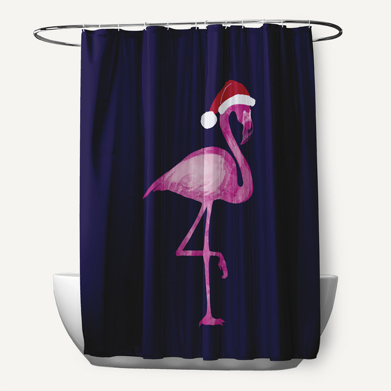 Rideau de douche simple snow oiseau