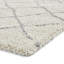 Hallee area rug Machine Woven Rectangle Cream-70522857
