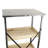 Finley Wood And Metal 3 Tier Shelf