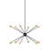 Addley 12 - Light Dimmable Sputnik Sphere Chandelier