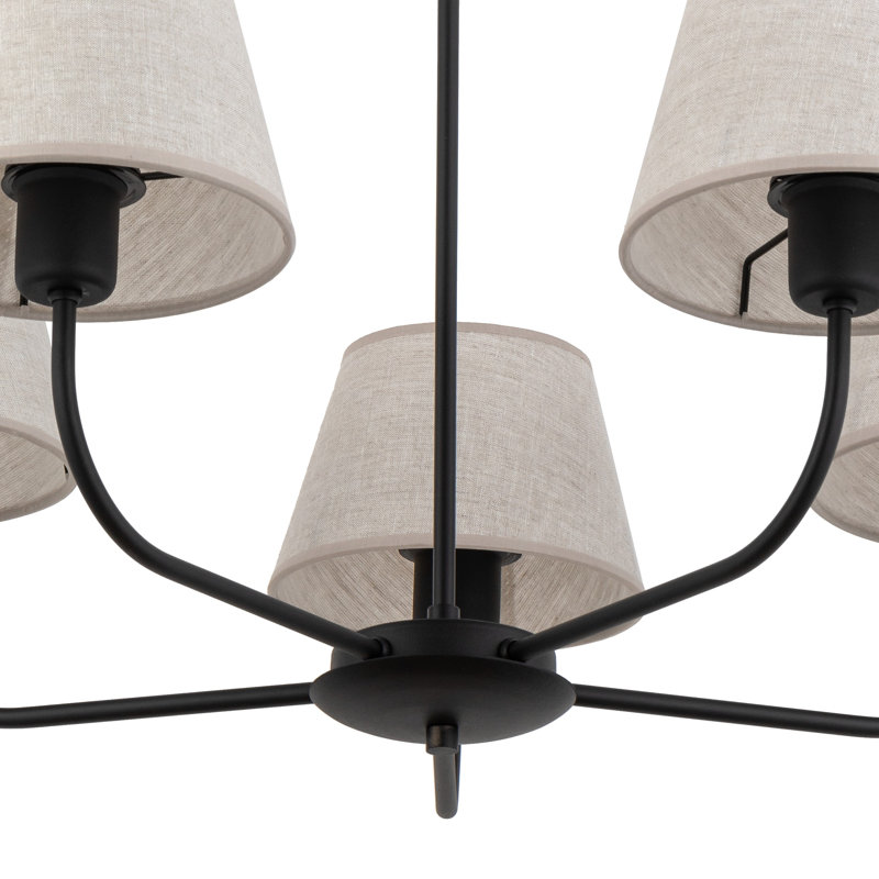 Severt 5 - Light Shaded Chandelier