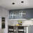 Kinglong Black Modern LED Pendant Light