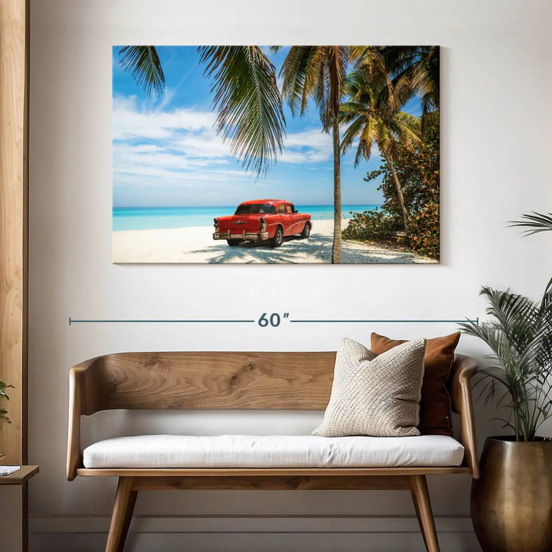 Voiture rétro Mehar Varadero Beach, H 32 po x l 48 po