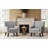 Tufted Linen Upholstered Accent Armchair With Solid Wood Leg-1144270146-1144270147