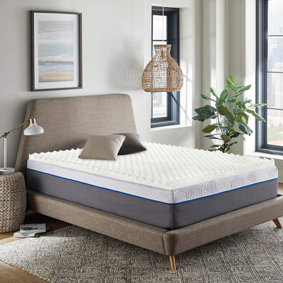 Bartol Twin 1'' Gel Memory Foam Mattress Topper