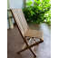 Foldable Outdoor Patio Dining Side Chair