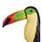 Toucan Decor 14"