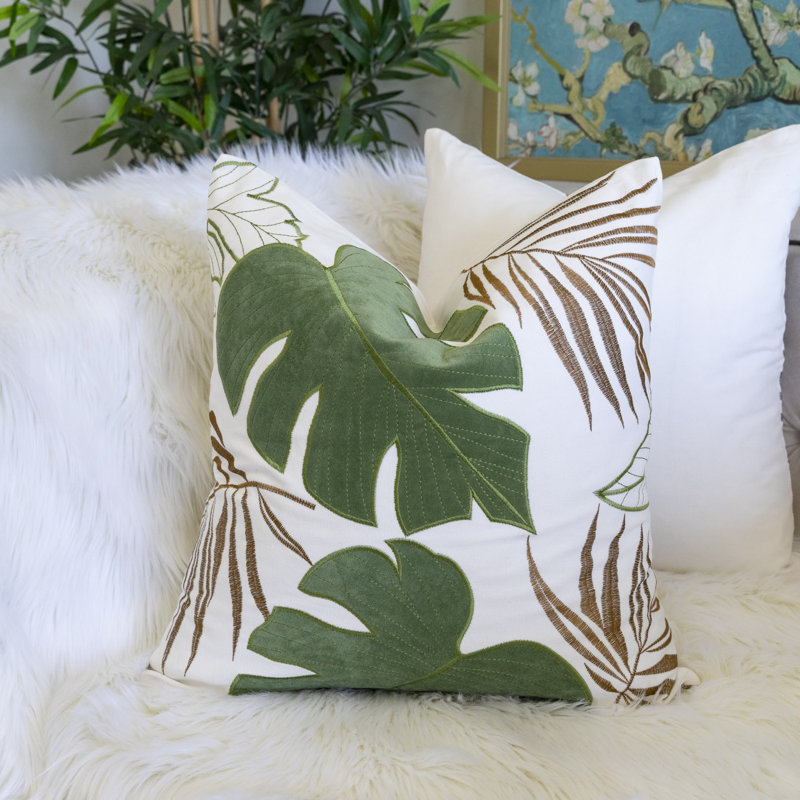Coussin décoratif Autumn Vibes, Vert