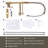 Deck Mounted 2-Handle Pull Down Sprayer Commercial Kitchen Faucet-90170279