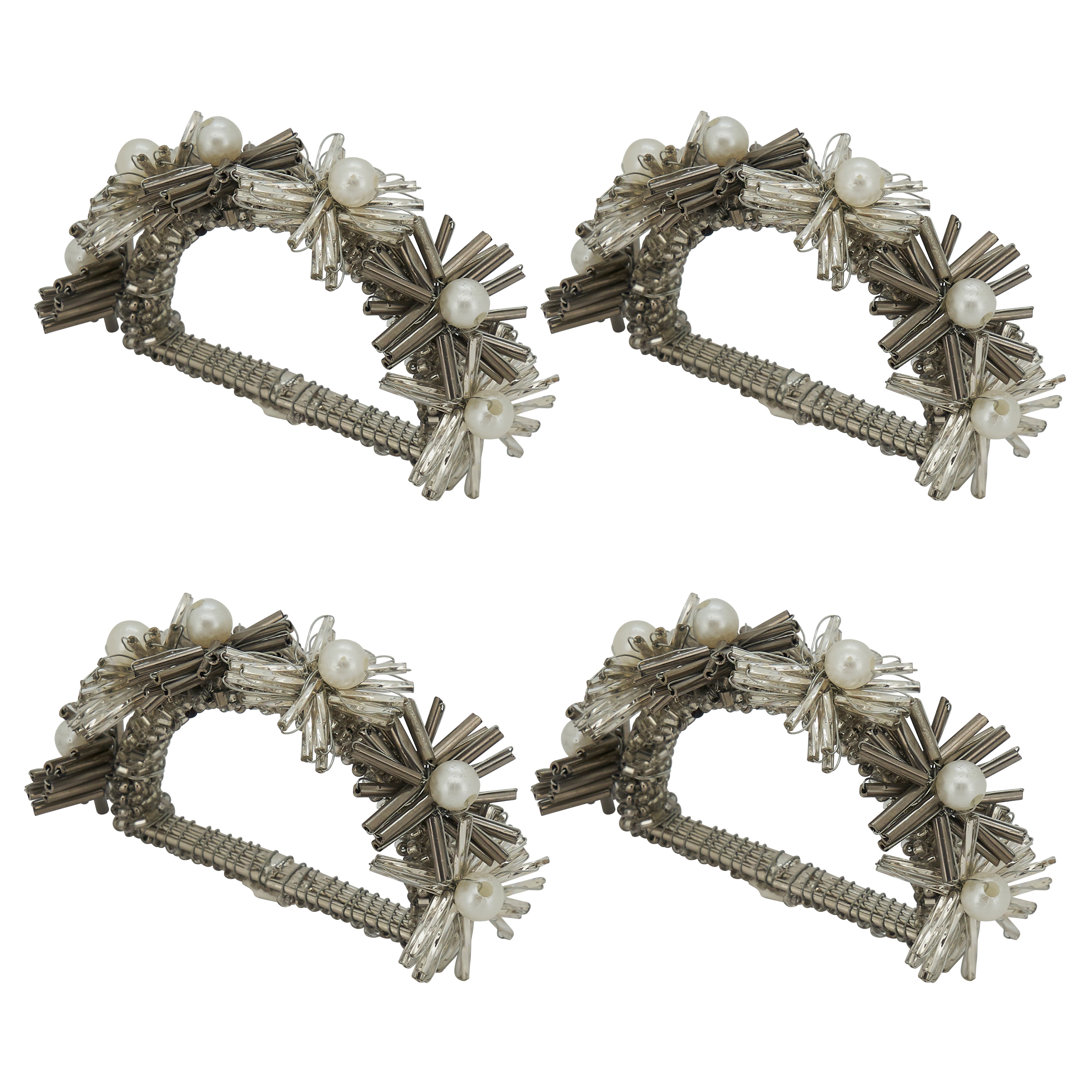 Napkin Ring Collection Napkin Ring (Set of 4) Saro 