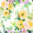 Ovando Simple Colorful Flowers - Wrapped Canvas Painting-1111092508