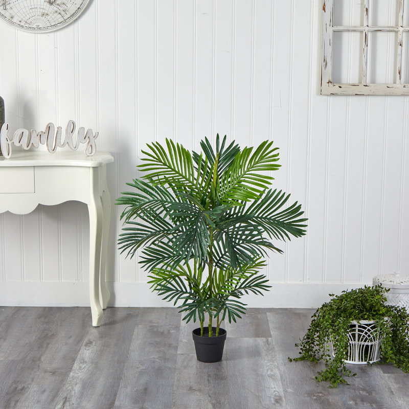 40 po Palmier artificiel Areca résistant aux rayons UV (intérieur / extérieur)