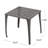 Outdoor KAI 18" SIDE TABLE