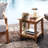 Mabrey Teak Outdoor 2 - Person Seating Group with Cushions