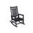 Oversized Rocking Chair With Wood-Texture, Outdoor Rocking Chair For Adults, All Weather Resistant Porch Rocker For Lawn Garden-765620265