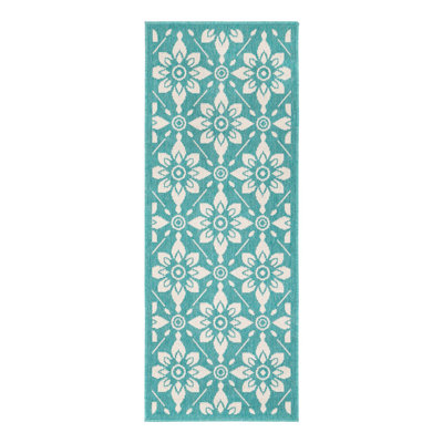 Tapis intérieur / extérieur à treillis