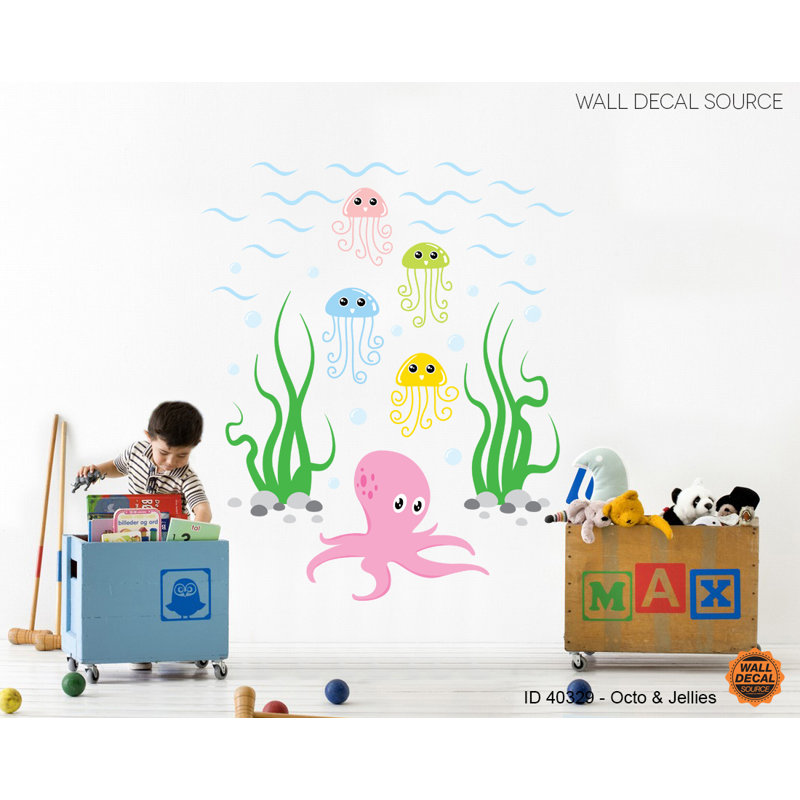 Non-Wall Damaging Wall Decal, Scheme A