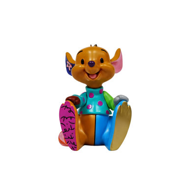 Enesco Disney BRITTO Winnie the Pooh Roo Smiling 100 Year Anniversary Miniature Figurine 3 Inch