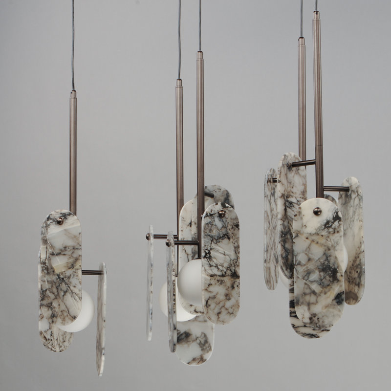 Megalith 5 - Light Pendant, Brushed Bronze