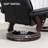 Swivel Recliner with Ottoman (Black)