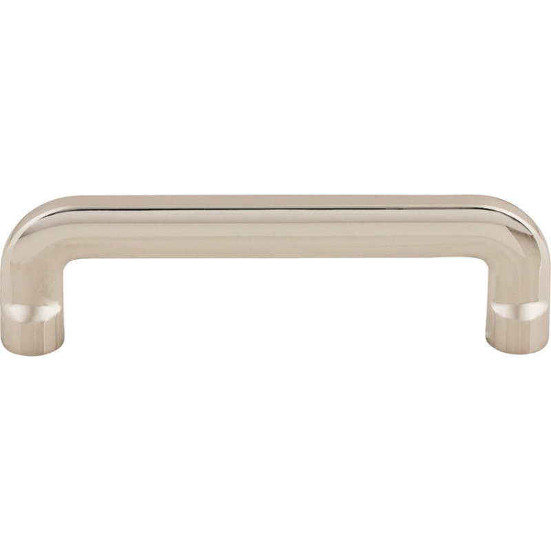 Hartridge Bar pull, Polished Nickel, 3 3/4" Center to Center