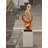 Modern Abstract Sculpture Art Decoration with Resin Body & Marble Base-684960254