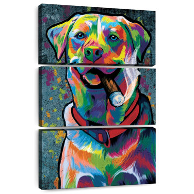 Brampt Acrylic Abstract Dog