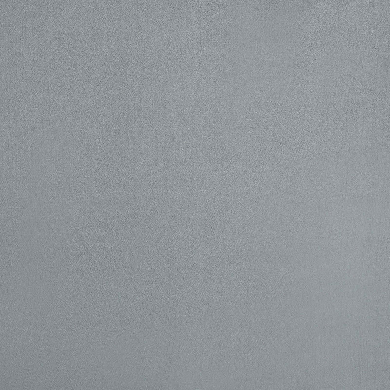 Chaise capitonnée grise et dorée