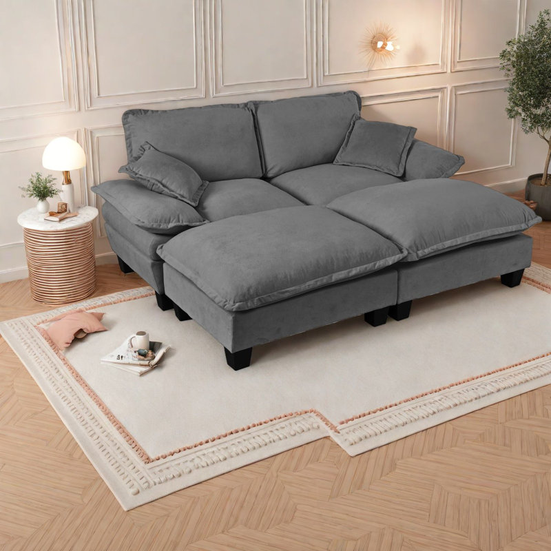 Canapé modulaire Cloud Home, Chenille